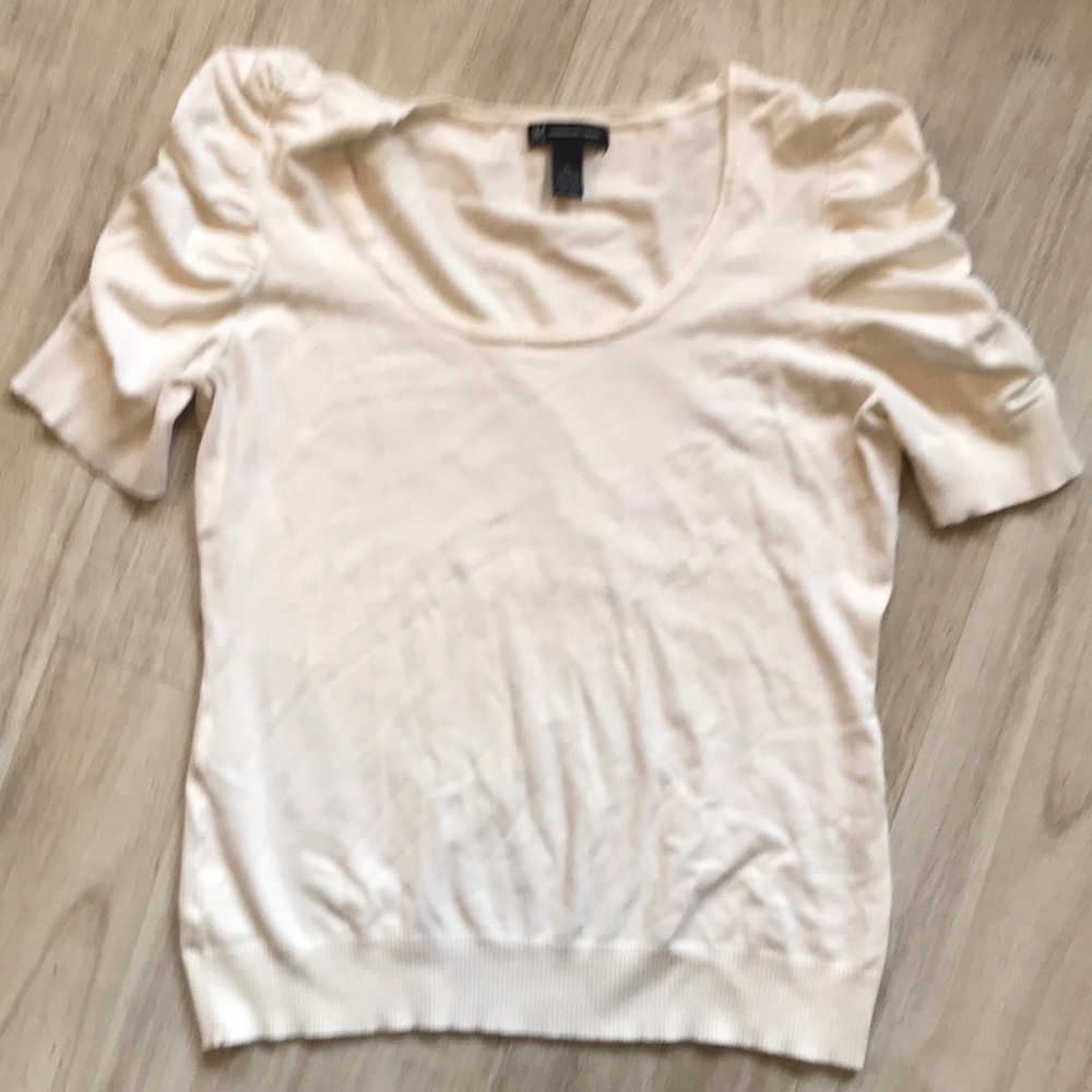 INC cream color sweater